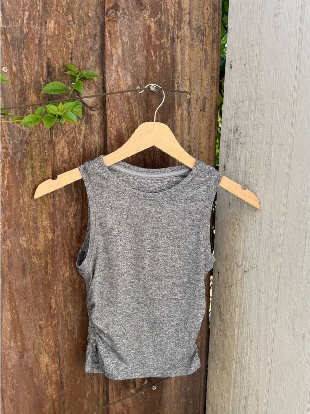 lululemon athletica Heather Gray Sleeveless Tank